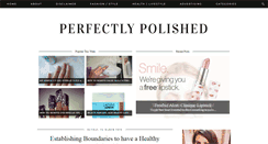Desktop Screenshot of perfectly-polished-nails.com
